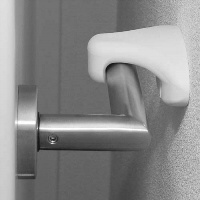 ClipOn der Türstopper Türhalter und Wandschutz