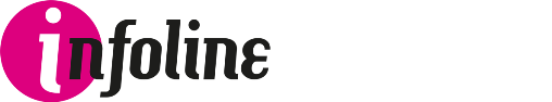 Infoline die Notizzettel und Visitenkarten Klemmleiste